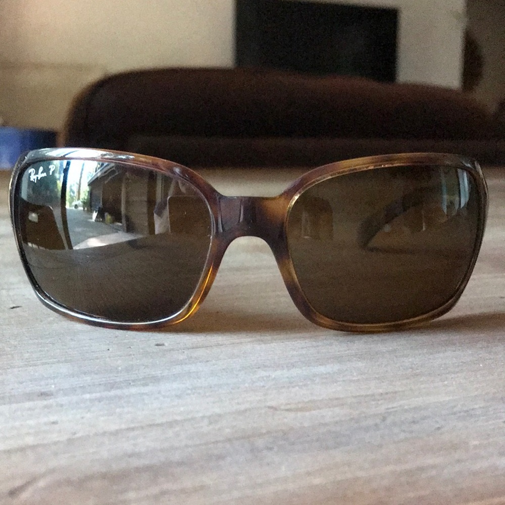 Polarized Ray-Ban Turtle Shell Sun Glasses